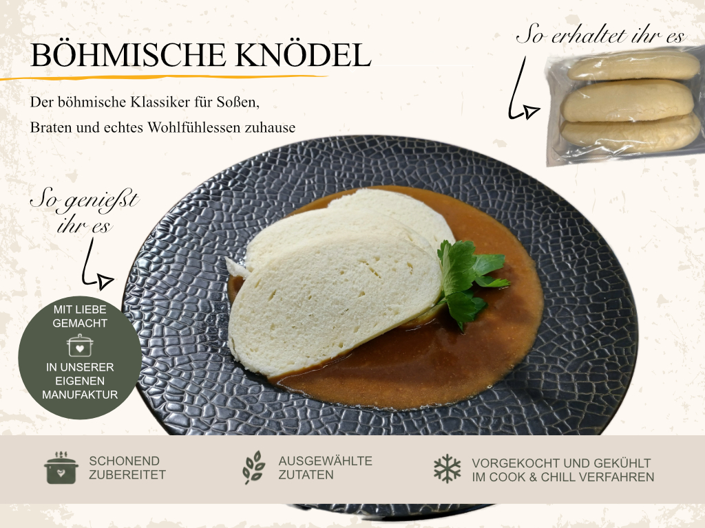 Böhmische Knödel für Daheim
