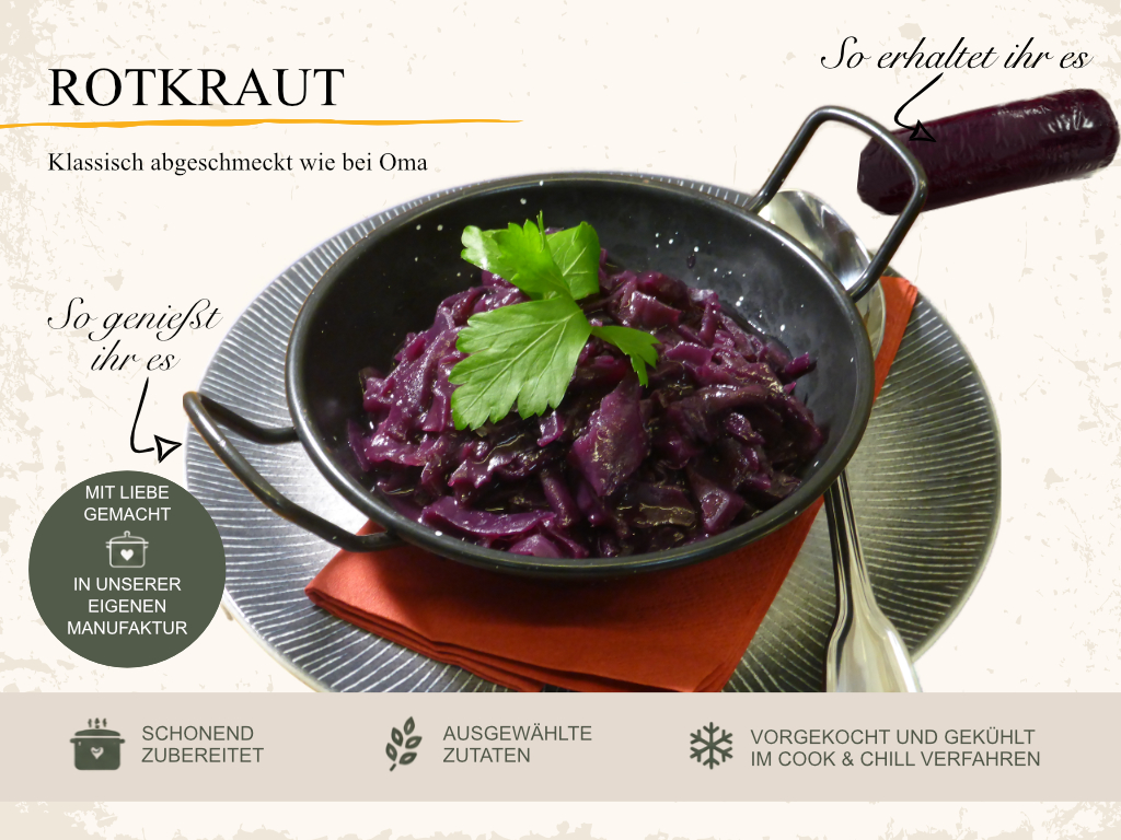 Rotkraut für Daheim