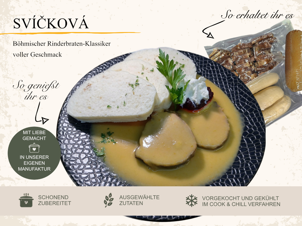 Svickova na smetane im Paket – für Daheim